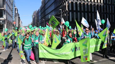 Warnstreik in Dsseldorf 4